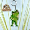 Брелок для вишивки хрестиком на пластиковій канві &quot;Жаба&quot;, VPC_010 - 1
