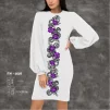 Плаття жіноче з рукавами ПЖ-252В - 1