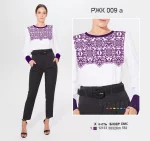 Рубашка жіноча комбінована РЖК-009А