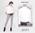 Рубашка жіноча комбінована РЖК-003Б