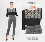 Рубашка жіноча комбінована РЖК-012Г