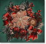 Набір для вишивки бісером "Смак Різдва" 