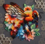 Набір для вишивки бісером "Медова мозаїка" 