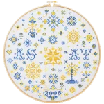 Набір для вишивки хрестиком "Родинний семплер" 