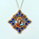 Набір оберіг "БМ Казанська", арт. 112