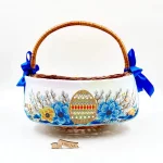 Стрічка навколо кошика мала СКМ-003 (з намистинами в комплекті)