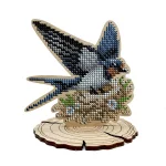 Фігурка інтер'єрна з серії "Птахи України - ластівка" ФІН-112