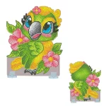 Набір для вишивки на пластиковій канві "Папуга" VPC_069