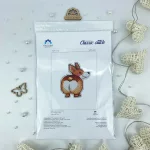 Брелок для вишивки хрестиком на пластиковій канві "Коргі", VPC_002