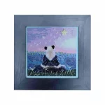 Картина на пластику "Панда дзен" YuMI_002