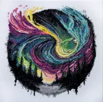 Набір для вишивки хрестиком "Сяйво ночі", АН-168