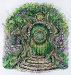 Набір для вишивки хрестиком "Там, де живуть ельфи", АН-267