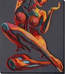 Набір для вишивки бісером "Енергія жіночності", АВ-959