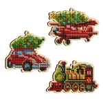 Набір іграшок, "Новорічний транспорт", КНІ-228