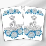 Рушник великий, РВВ-065 (з намистинами)