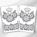 Рушник малий, РВМ-050 (з намистинами)