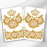 Рушник малий, РВМ-051 (з намистинами)