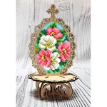 Писанка для вишивки бісером "Квіткова" (51040)