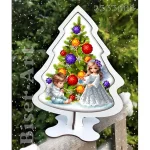 Ялинка на підставці і основі з ХДФ (2533008)