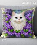 Пошита подушка з наволочкою для вишивання ВЕЛИКА (4040014)