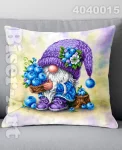 Пошита подушка з наволочкою для вишивання ВЕЛИКА (4040015)