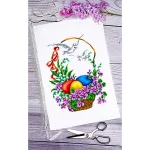 Рушник пасхальний для вишивки бісером (049)