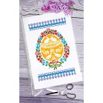 Рушник пасхальний для вишивки бісером (067)