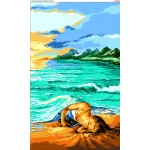 Схема вишивки бісером Море (4002)