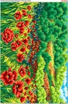 Схема для вишивки бісером  «Макове поле» (3025)
