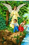 Схема для вишивки бісером  «Янгол-охоронець» (3060)