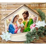 Шопка (різдвяний вертеп) під вишивку (2533205)