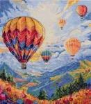 Набір для вишивки хрестиком "Політ на зустріч сонцю", АН-304