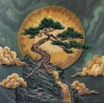 Набір для вишивки бісером "Дерево мудрості", АМВ-134