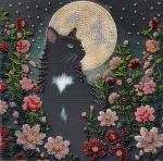 Набір для вишивки бісером "Не спиться", АМВ-136