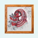 Набір для вишивки хрестиком "Мотанка з калиною" VMC_202515_MV