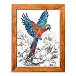 Набір для вишивки хрестиком "Папуга на магнолії" VMC_1021