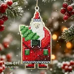 Набір для вишивки новорічної іграшки NDN-011 "Дарувальник дива"