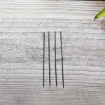 Голки (поштучно), 6 см, дуже гострі 