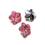 Каміння пришивне "Квітка",  світло-рожеве