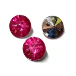 Каміння пришивне, рожеве