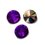 Каміння пришивне, фіолетове 