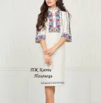 Сукня жіноча "Квіти Полонець" 