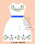 Дитяча сукня зі стрічкою "Літній віночок" 