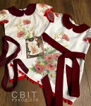 Сукня дитяча пошита "Польова мрія"  (домоткане полотно)