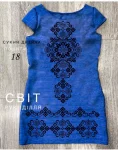 Пошита сукня без рукавів №18