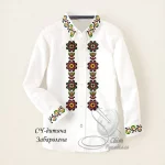 Дитяча сорочка для хлопчика "Забарвлена"