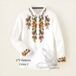 Дитяча сорочка для хлопчика "Осінь-3"