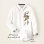 Дитяча сорочка для хлопчика "Важливи день-2"