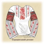 Сорочка "Борщівський розпис" 