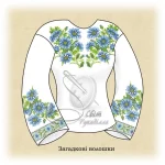 Сорочка "Загадкові волошки" 